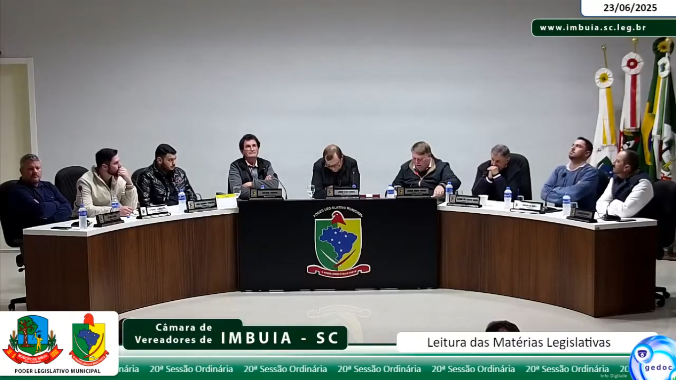 20ª Sessão Ordinária (23.06.25)