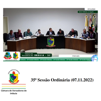 35ª Sessão Ordinária (07.11.2022)