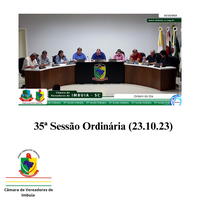 35ª Sessão Ordinária (23.10.23)